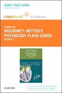 Netter's Physiology Flash Cards Elsevier eBook on Vitalsource (Retail Access Card)