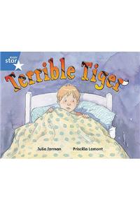 Rigby Star Guided 1 Blue Level: Terrible Tiger Pupil Book (single)