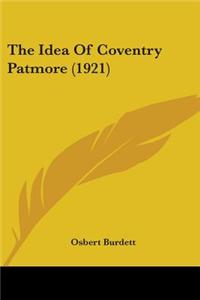 Idea Of Coventry Patmore (1921)