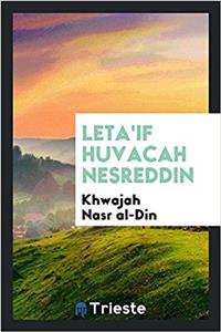 Leta'if huvacah Nesreddin