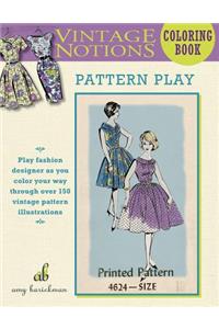 Vintage Notions Coloring Book
