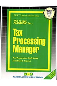 Tax Processing Manager