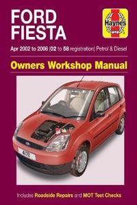 Ford Fiesta Petrol & Diesel Apr 02 - 08 (02 to 58 reg)