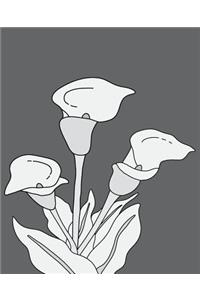 Calla Lilies Notebook