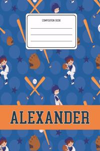 Composition Book Alexander