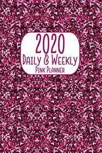 2020 Daily & Weekly Pink Planner