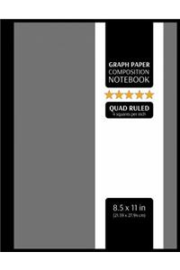 Graph Paper Composition Notebook