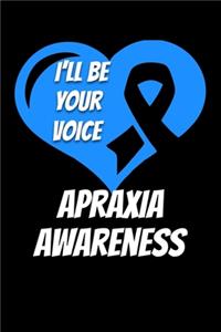 I'll Be Your Voice Apraxia Awareness