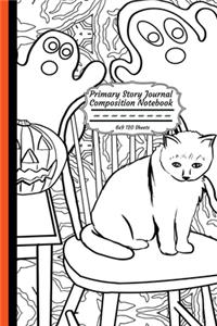 Primary Story Journal Composition Notebook 6x9 120 Sheets
