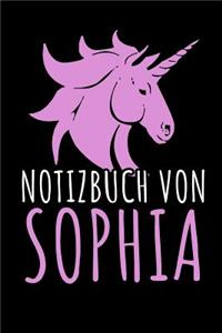 Notizbuch Von Sophia