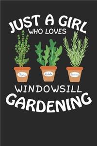 Just a girl who loves windowsill gardening