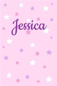 Jessica First Name Personalized Notebook