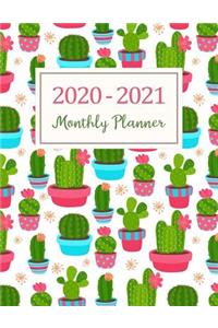 2020-2021 Monthly Planner