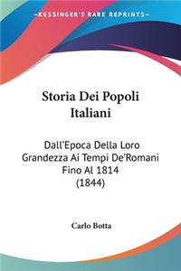 Storia Dei Popoli Italiani