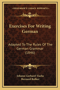 Exercises for Writing German
