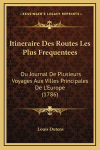 Itineraire Des Routes Les Plus Frequentees