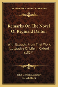 Remarks On The Novel Of Reginald Dalton