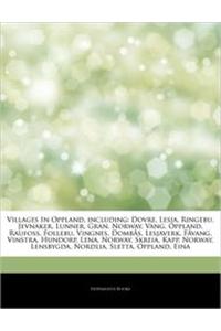 Articles on Villages in Oppland, Including