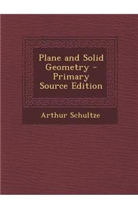 Plane and Solid Geometry