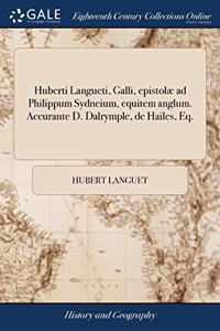 HUBERTI LANGUETI, GALLI, EPISTOL  AD PHI