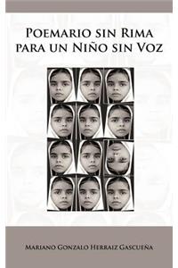 Poemario Sin Rima Para Un Nino Sin Voz