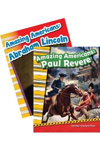 Primary Source Readers: Content & Literacy: Amazing Americans Library Bound Collection