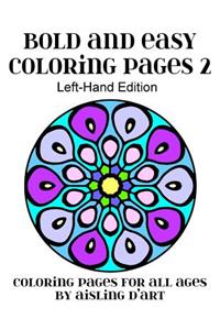 Bold and Easy Coloring Pages 2 - Left-Hand Edition