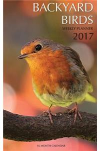 Backyard Birds Weekly Planner 2017