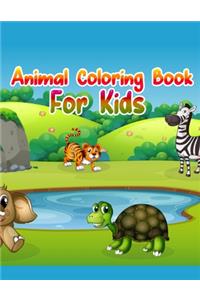Animal Coloring Book For Kids