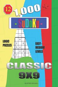 1,000 + Sudoku Classic 9x9