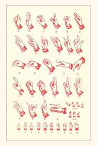 Vintage Journal Sign Language Alphabet