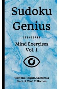 Sudoku Genius Mind Exercises Volume 1