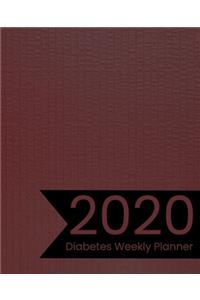 2020 Diabetes Weekly Planner