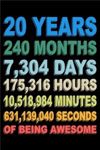 20 Years Of Being Awesome