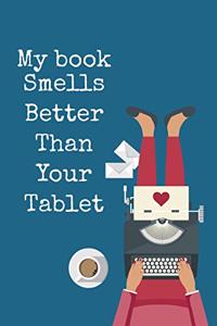 My book smells better than your tablet