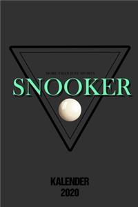 Kalender 2020 Snooker