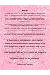 Desiderata