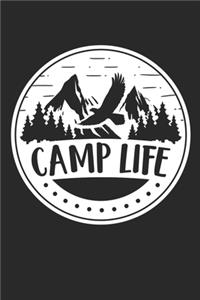 Adventure Notebook - Camp Life - Gift for Rv Campers, Nature Lovers And Adventurers - Camping Diary - Camping Writing Journal
