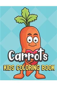 Carrots Kids Coloring Book