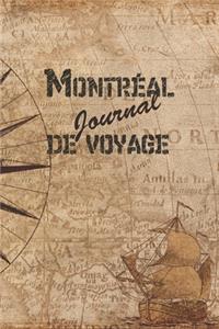 Montréal Journal de Voyage: 6x9 Carnet de voyage I Journal de voyage avec instructions, Checklists et Bucketlists, cadeau parfait pour votre séjour en Montréal et pour chaque v