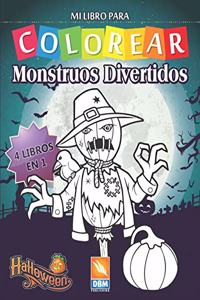 Monstruos Divertidos - 4 libros en 1
