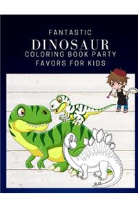 Fantastic Dinosaur Coloring Book Party Favors For Kids