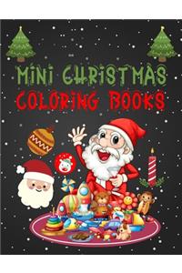 Mini Christmas Coloring Books