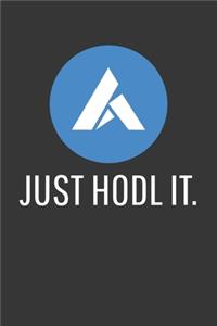 Just Hodl It Ardor Notebook