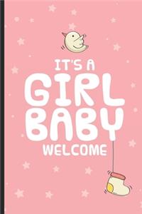 It's A Girl Baby Welcome