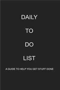 Daily To Do list
