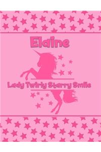 Elaine Lady Twirly Starry Smile