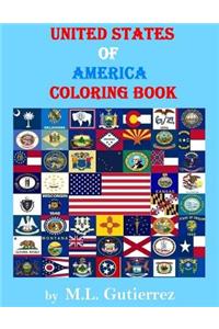 United States of America Coloring Book