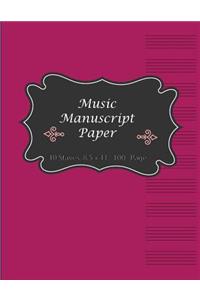 Music Manuscript Paper