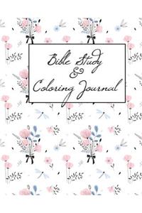 Bible Study & Coloring Journal